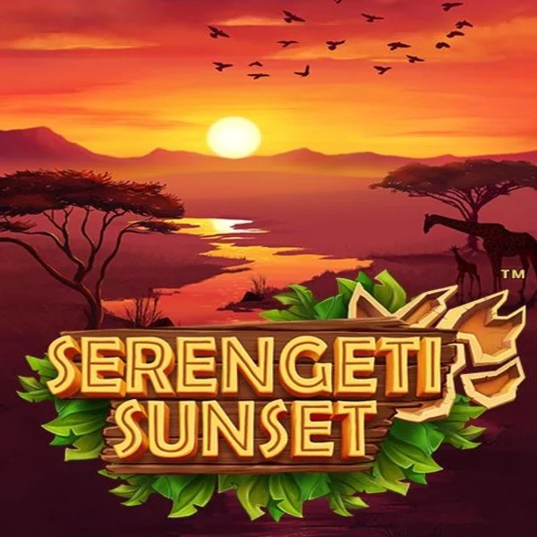 Serengeti Sunset online game logo by Skywind Group on hurmio-casino.fi